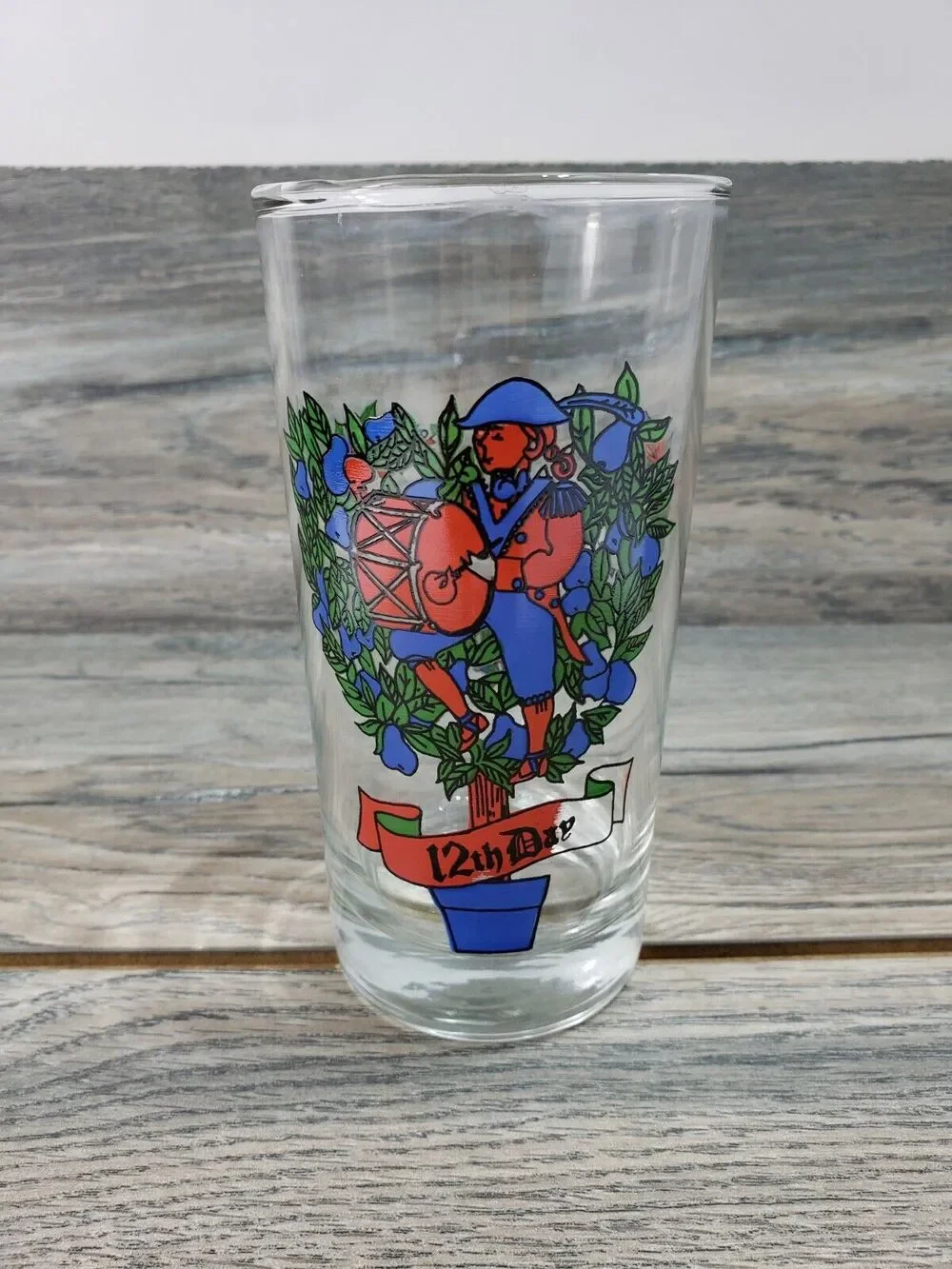 Indiana Glass 12 Days of Christmas Replacement Glass 12th Day Lords Leaping